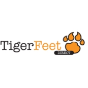 Tiger feet logo block